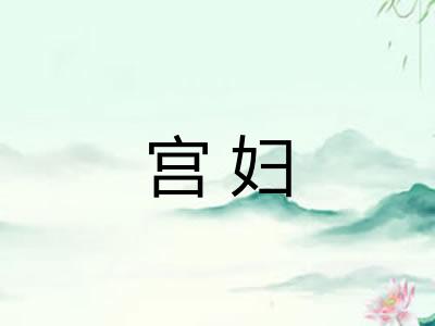 宫妇