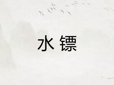 水镖