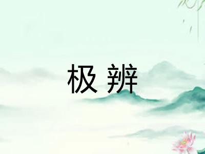 极辨