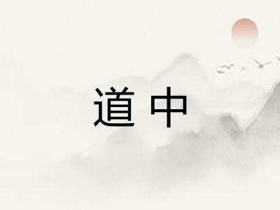 道中 道中