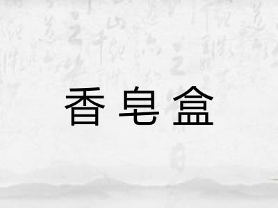 香皂盒 香皂盒