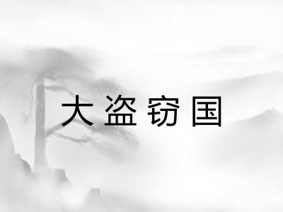 大盗窃国