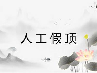 人工假顶 人工假顶