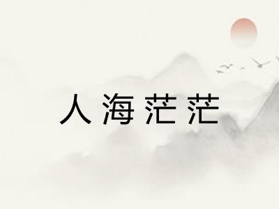 人海茫茫 人海茫茫