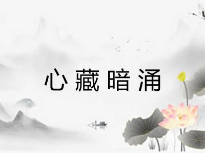 心藏暗涌 心藏暗涌